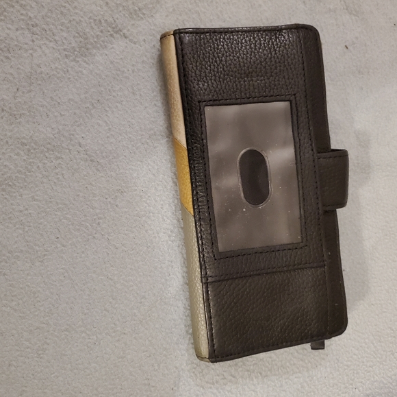 Guang Tong Multicolored Leather Wallet - Picture 2 of 4